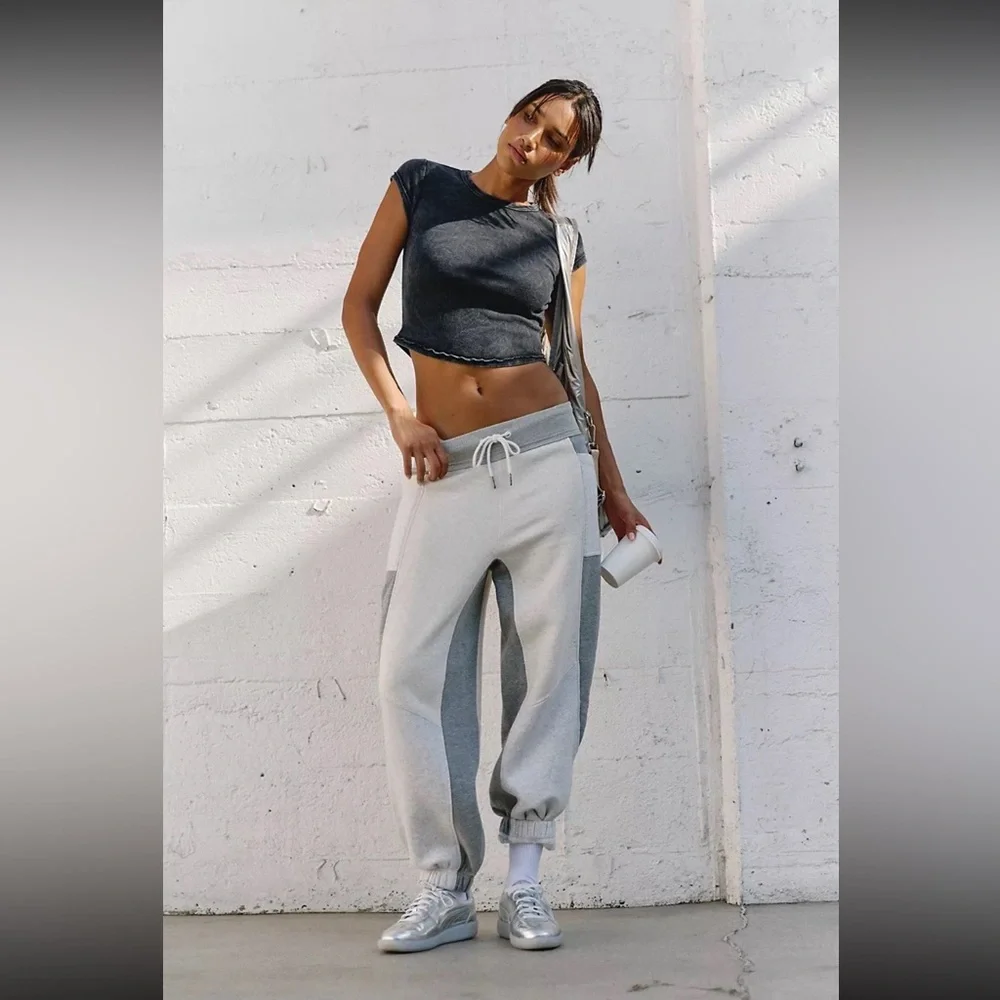 Free People Making It Joggers Size Large - Picture 1 of 12